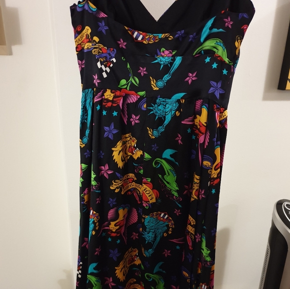 Betsey Johnson x Mark Mahoney Colourful Slip Dress - Picture 2 of 4
